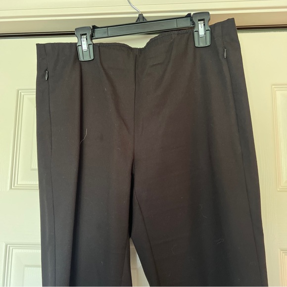 J.Jill essential cotton stretch pants black size 6 - Picture 2 of 3